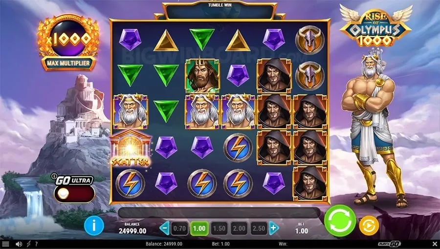 Wide variety of game providers
